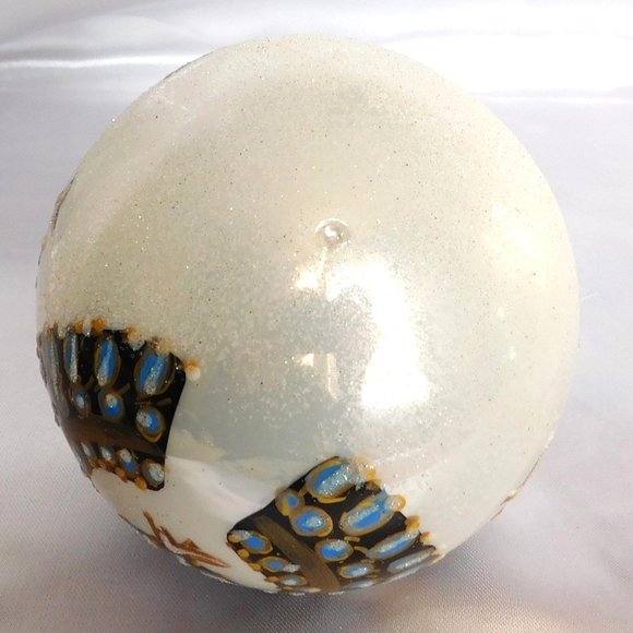 Lot Of Handmade 3.5" Glass Destinations Ornament to Remember Made in Poland - Picture 6 of 15